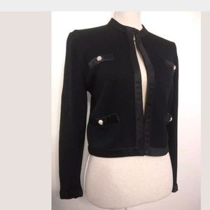 St. John for Saks Fifth Avenue Black Jacket Sz 6
